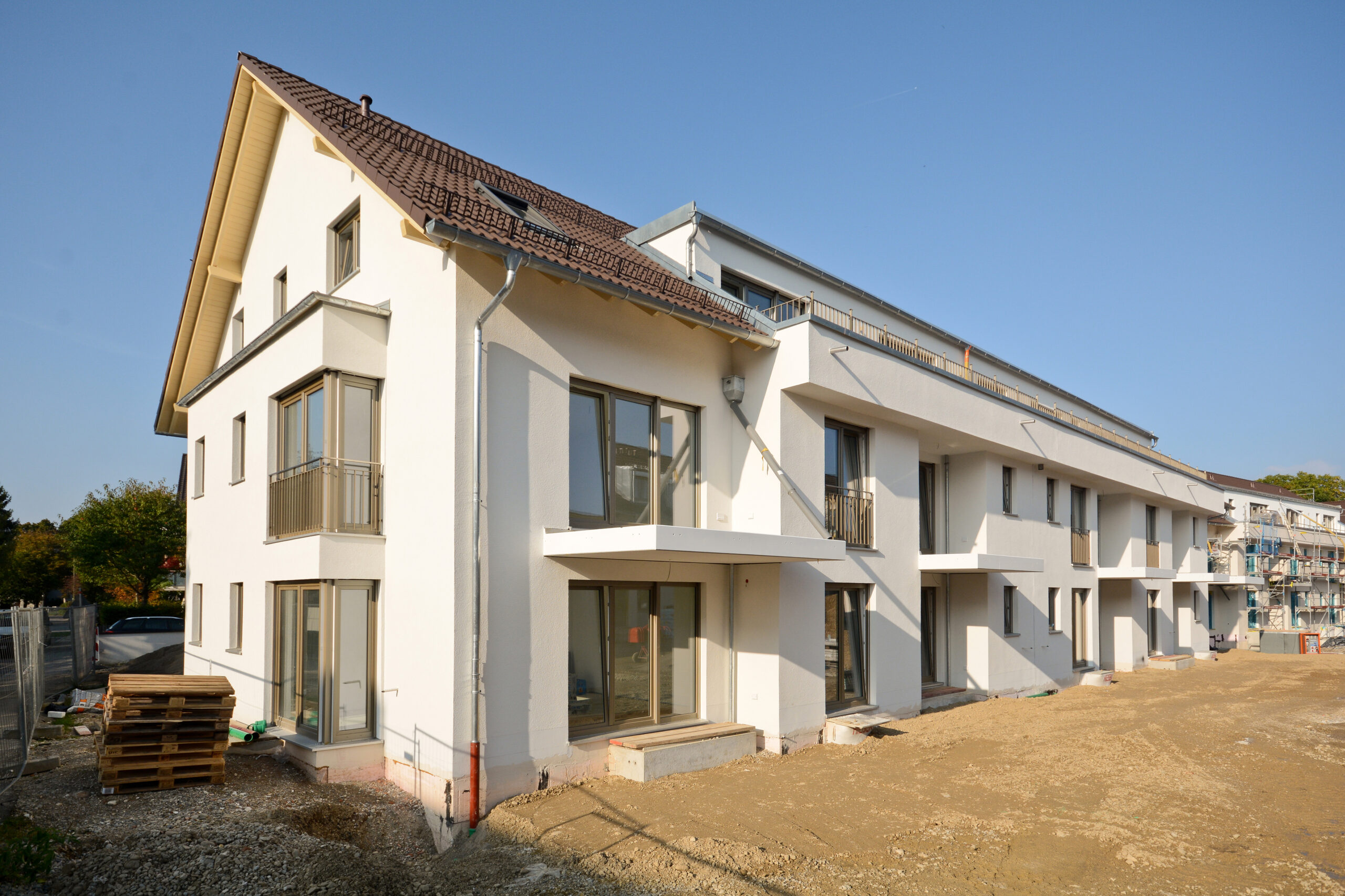 Neubau, Umbau